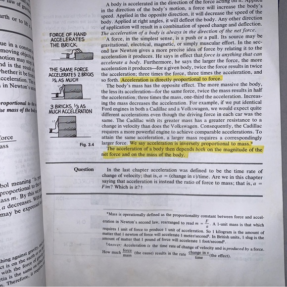 Vintage CONCEPTUAL PHYSICS - Paul G Hewitt 1981 Educational TextBook Homeschool - Picture 4 of 9